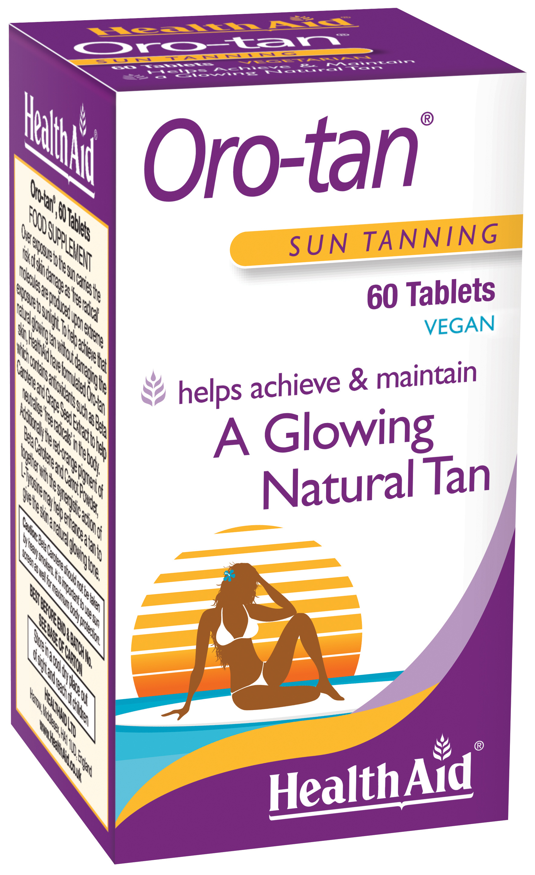Oro-tan Sun Tanning 60's
