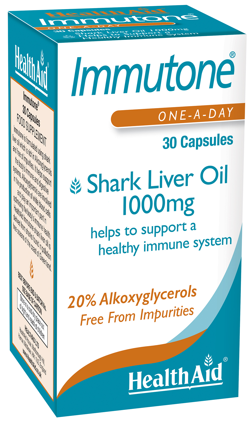 Immutone Shark Liver Oil 1000mg 30's