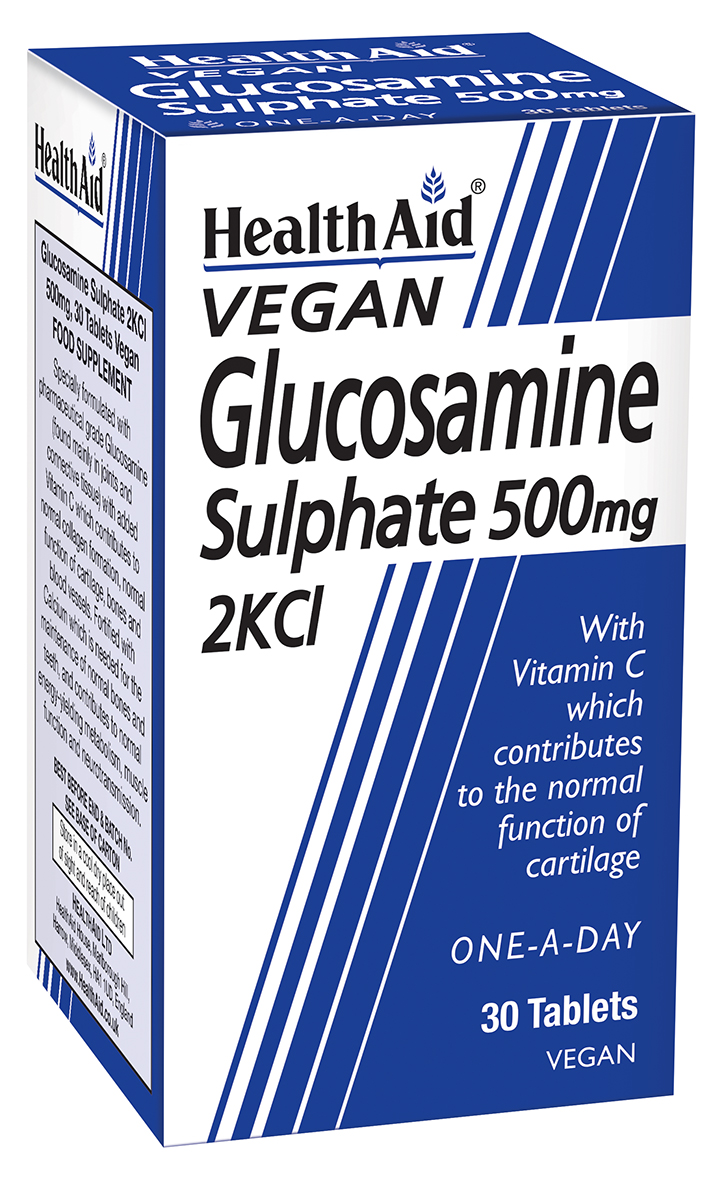 Vegan Glucosamine Sulphate 500mg 2KCI 30's