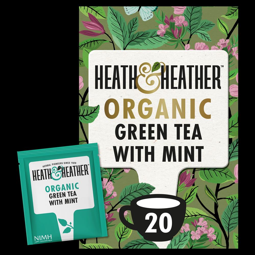 Organic Green Tea with Mint 20's