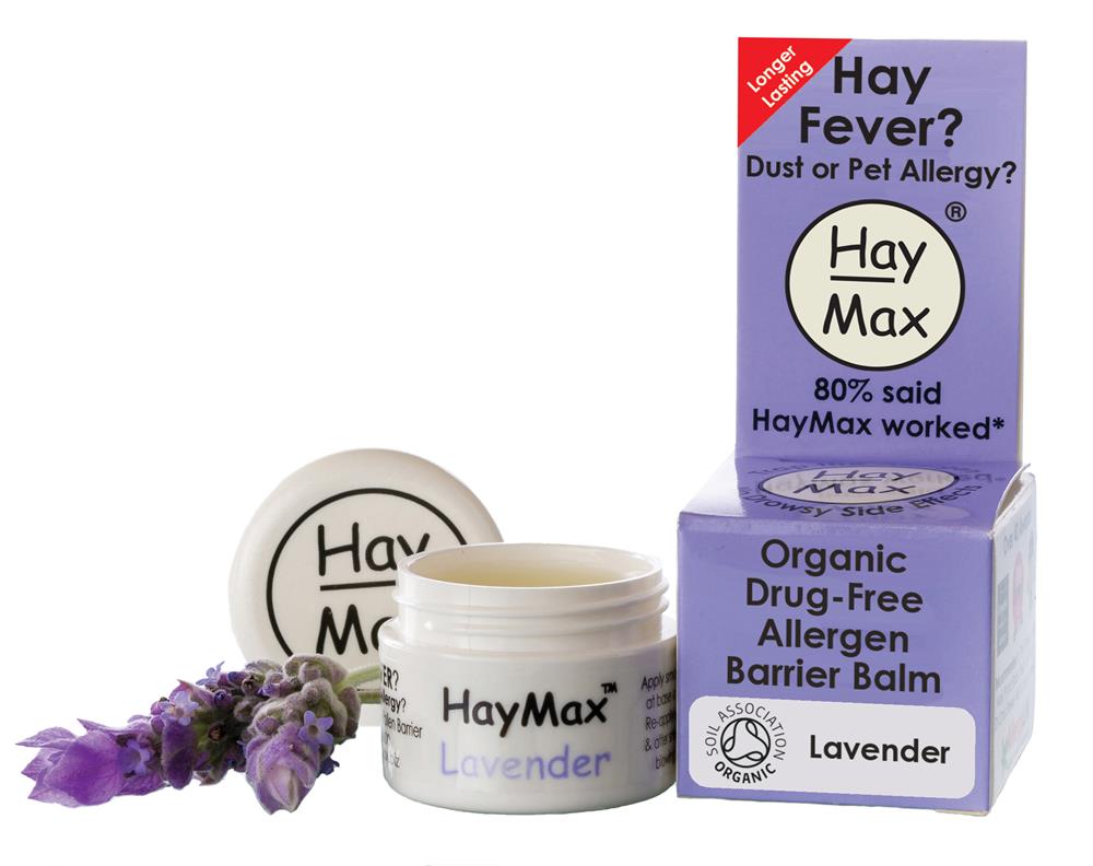 HayMax Organic Drug-Free Allergen Barrier Balm Lavender 5ml