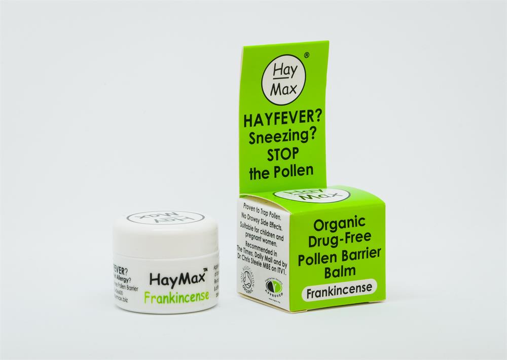 HayMax Organic Drug-Free Allergen Barrier Balm Frankincense 5ml