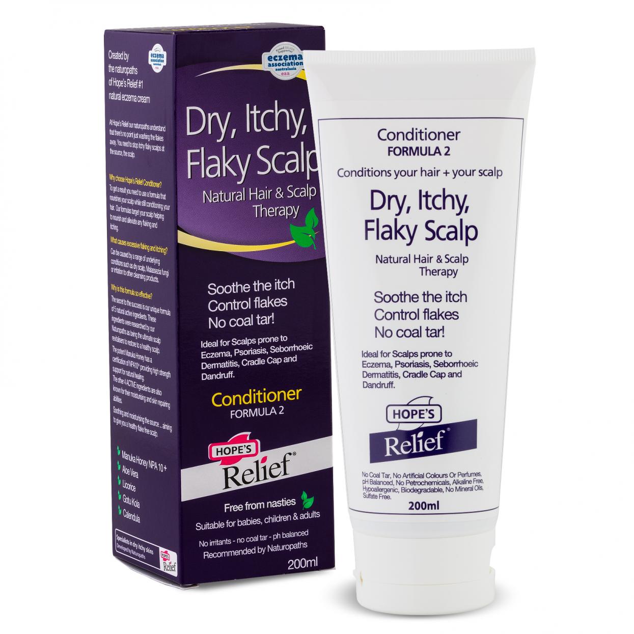 Dry, Itchy, Flaky Scalp Conditioner 200ml The Natural Dispensary
