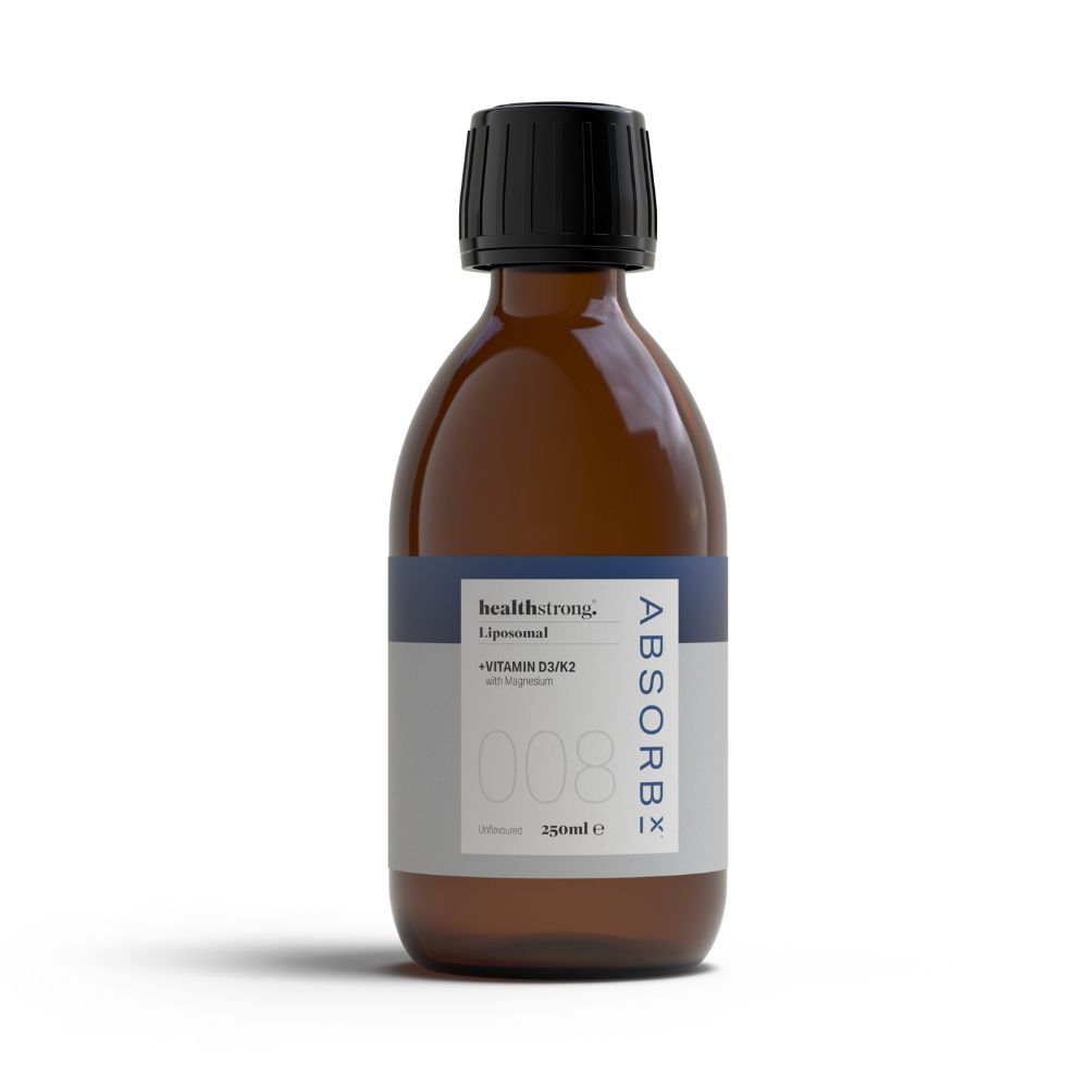 Liposomal Vitamin D3/K2 with Magnesium (AbsorbX008) 250ml