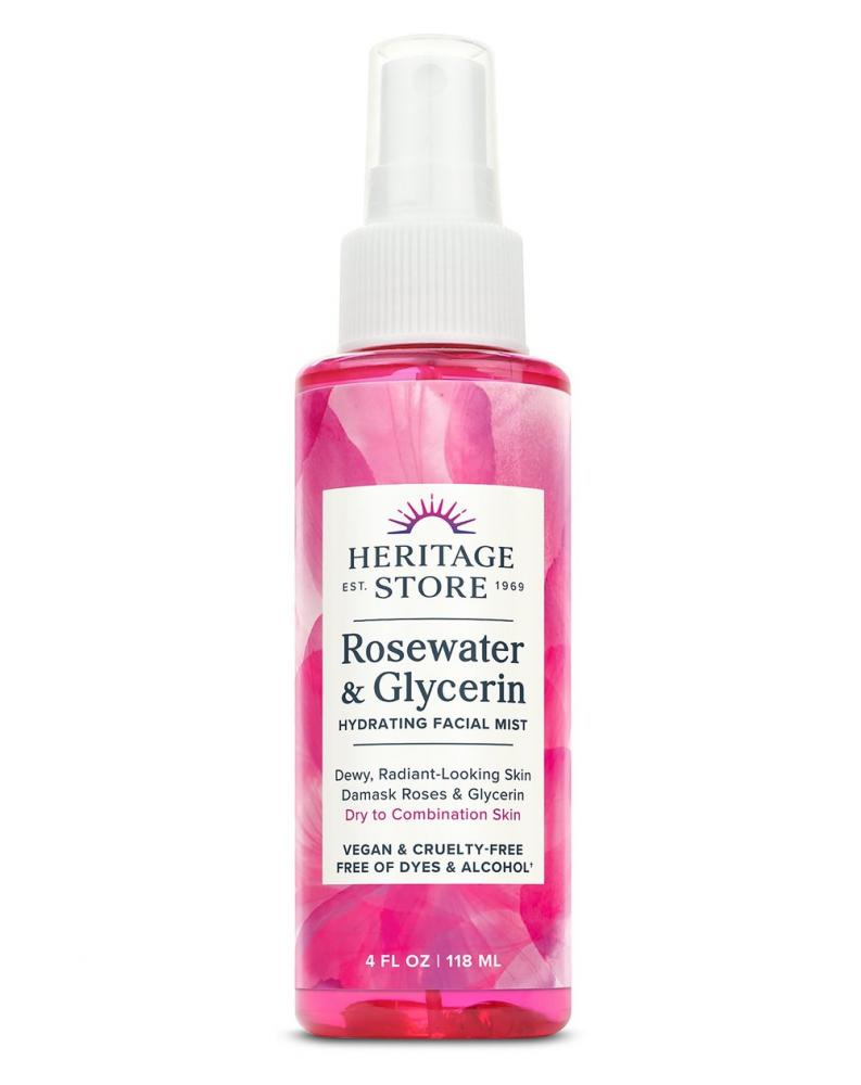 Rosewater & Glycerin Hydrating Facial Mist 118ml