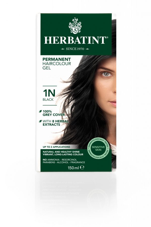 Permanent Hair Colour Gel 1N Black 150ml