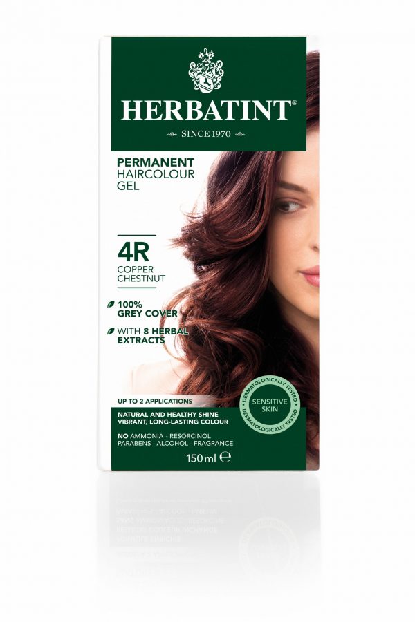 Permanent Hair Colour Gel 4R Copper Chestnut 150ml