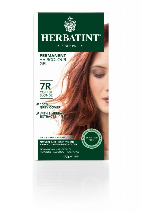 Permanent Hair Colour Gel 7R Copper Blonde 150ml