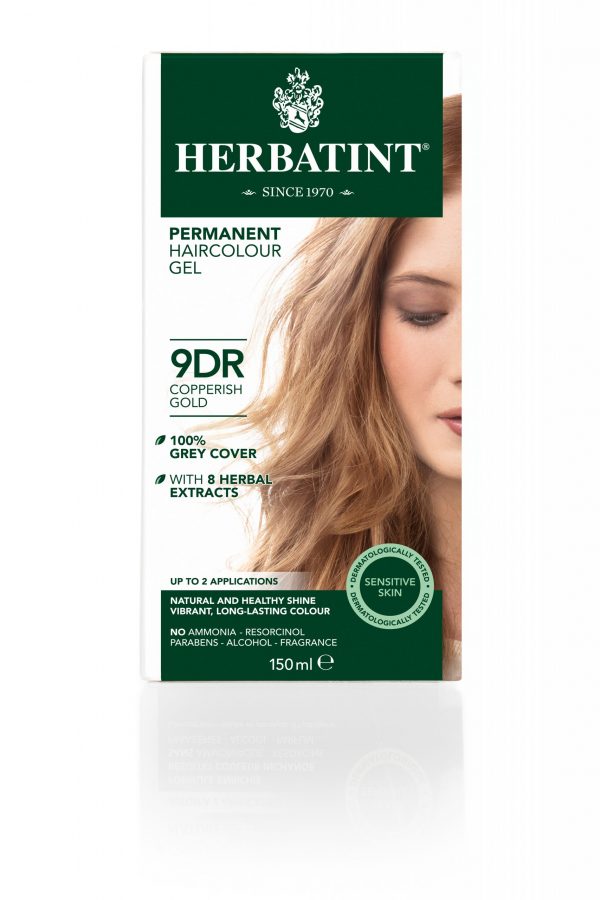 Permanent Hair Colour Gel 9DR Copperish Gold 150ml