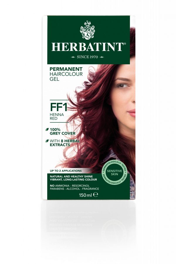 Permanent Hair Colour Gel FF1 Henna Red 150ml