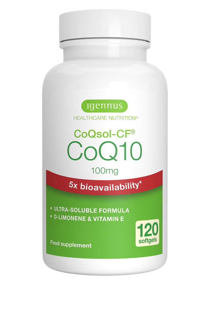 CoQsol-CF® CoQ10 100mg 120's