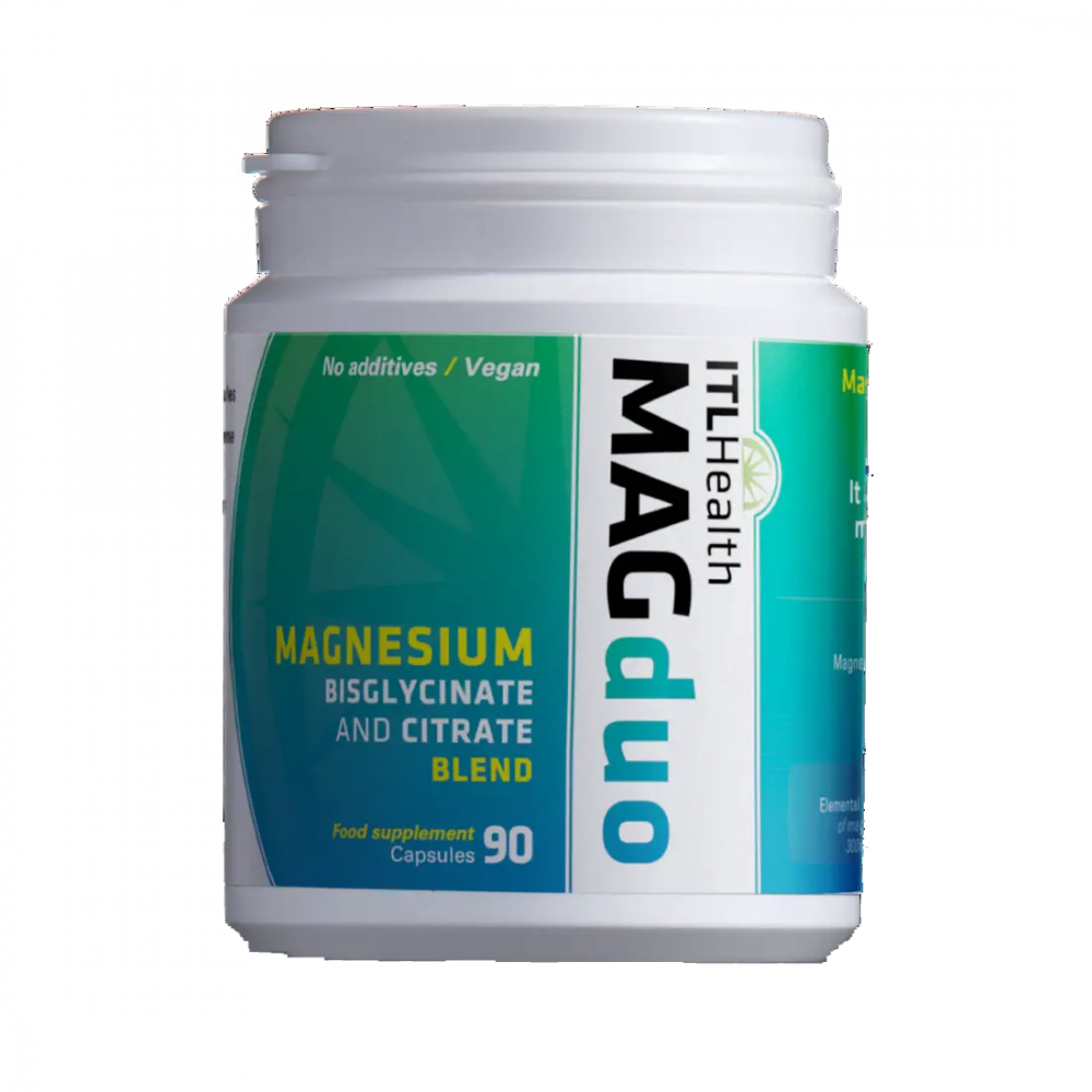 MAGduo Magnesium Bisglycinate and Citrate Blend 90's