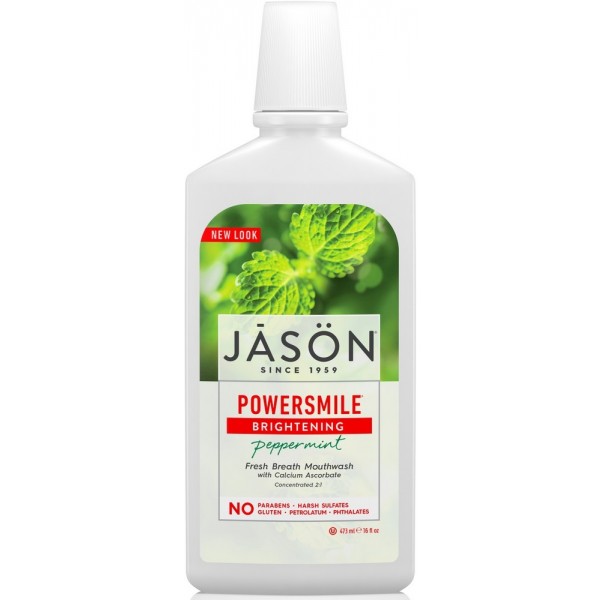 Powersmile Brightening Peppermint Mouthwash 473ml