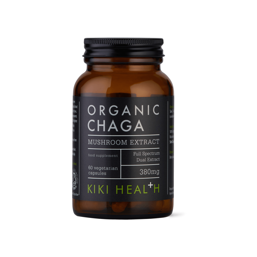 Organic Chaga Mushroom Extract Capsules 60's