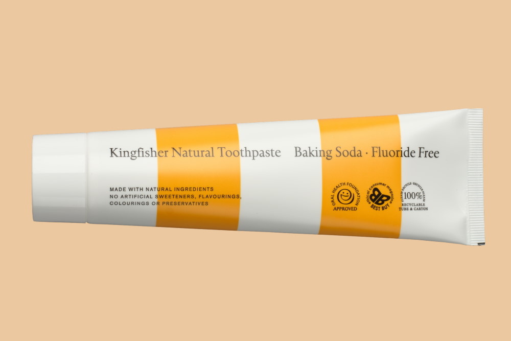 Natural Toothpaste Baking Soda Fluoride Free 100ml
