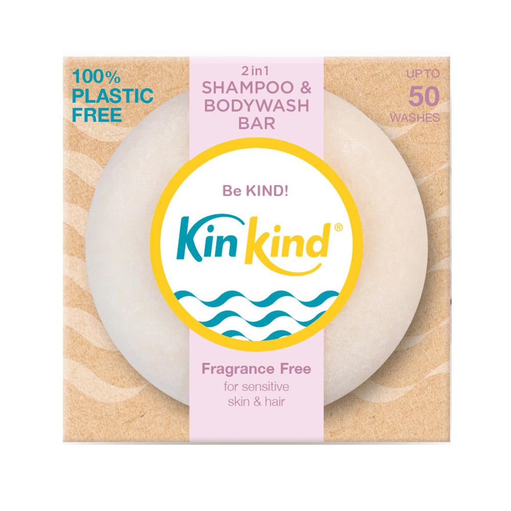 2 in 1 Shampoo & Bodywash Bar Fragrance Free 50g