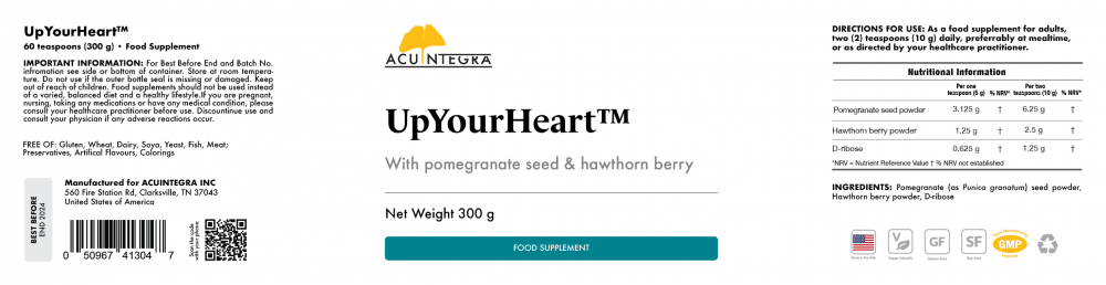 UpYourHeart 300g (Currently Unavailable)