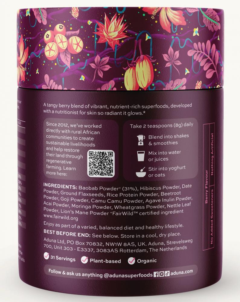 Radiance Organic Superfood Blend 250g