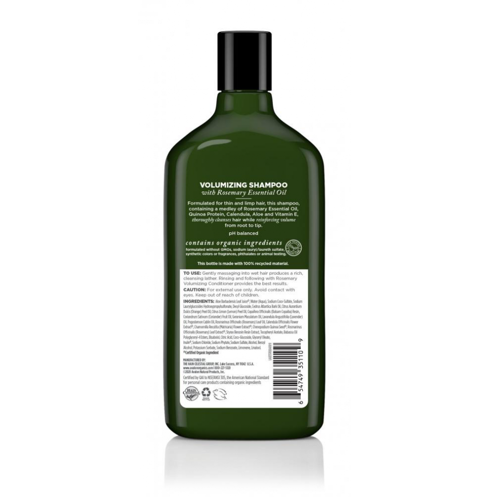 Volumizing Rosemary Shampoo 325ml (Currently Unavailable)