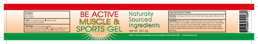 Muscle & Sports Gel 227g