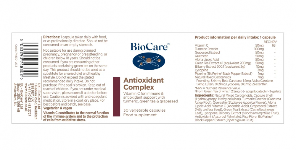 Antioxidant Complex 30s