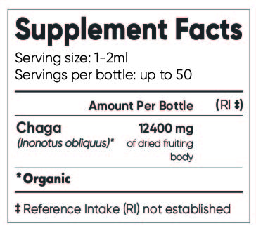 Chaga 1:4 Triple Extracted 50ml