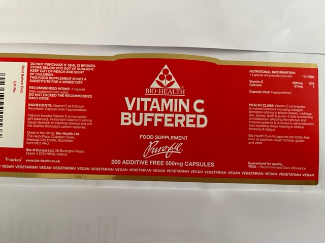 Vitamin C Buffered 200's