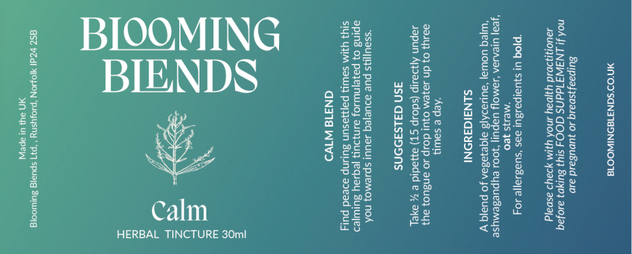 Calm Botanical Blend 30ml