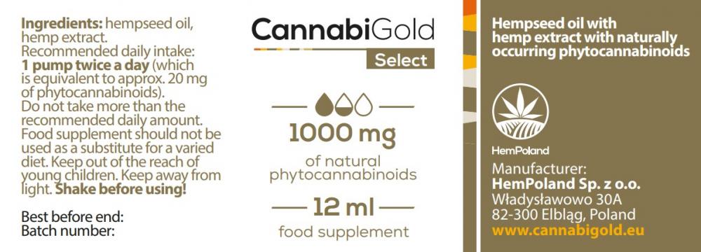 Select 1000mg 12ml