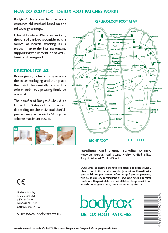 Detox Foot Patches Trial Pack of 2