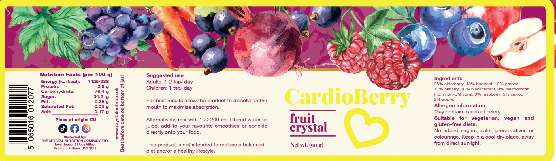 CardioBerry 90g