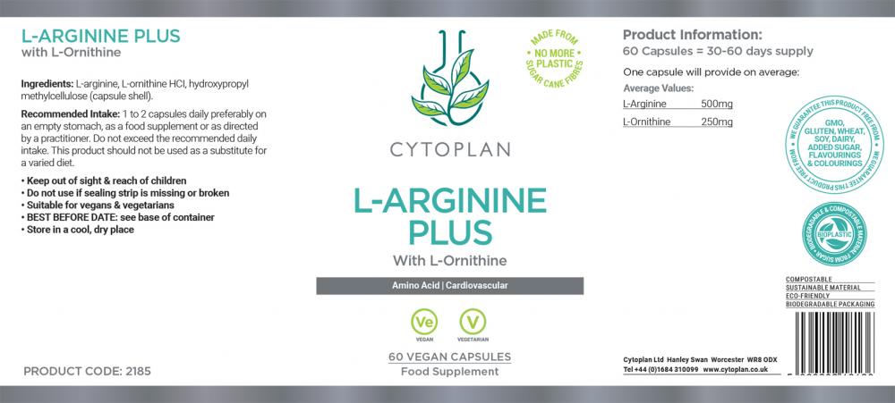 L-Arginine Plus  60's