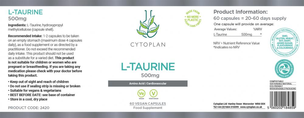 L-Taurine 60's