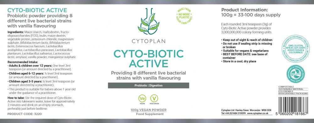 Cyto-Biotic Active 100g
