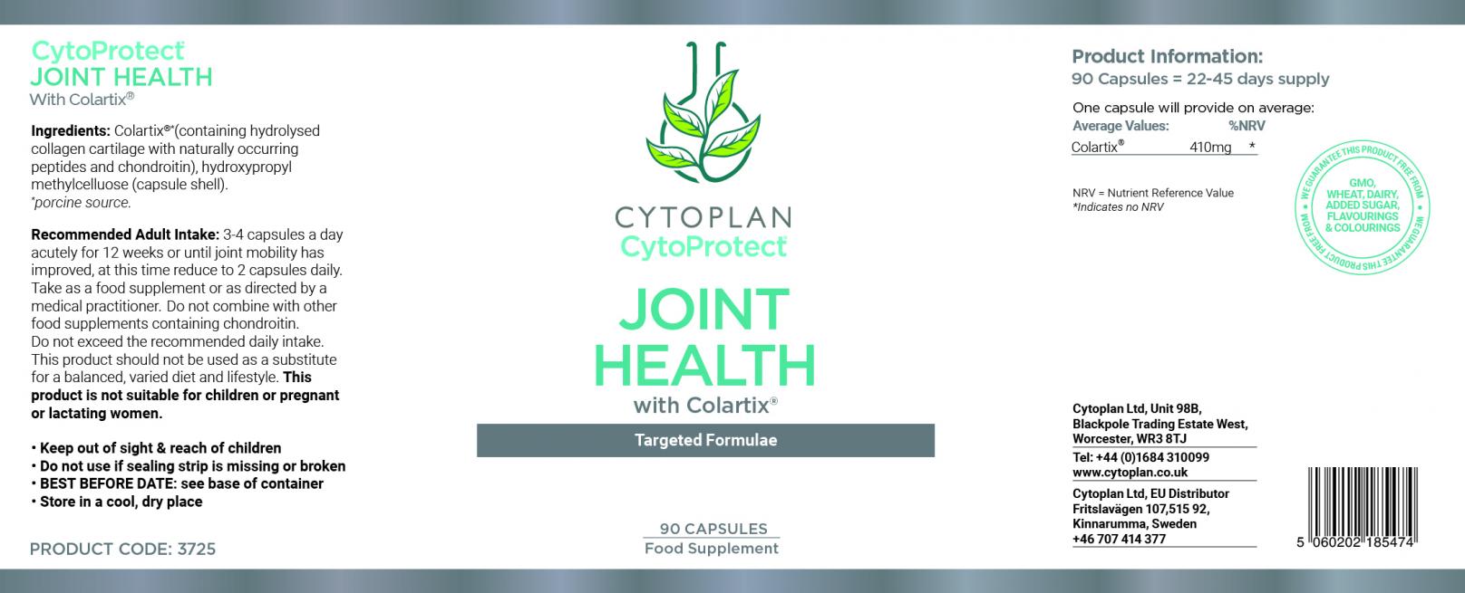 CytoProtect Joint Health 90's: The Natural Dispensary