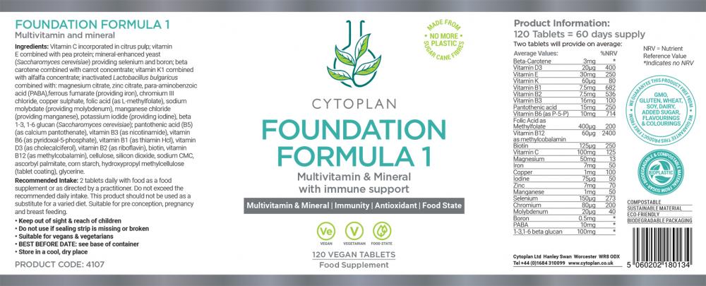 Foundation Formula I 120's