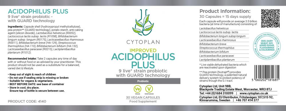 Acidophilus Plus 30's