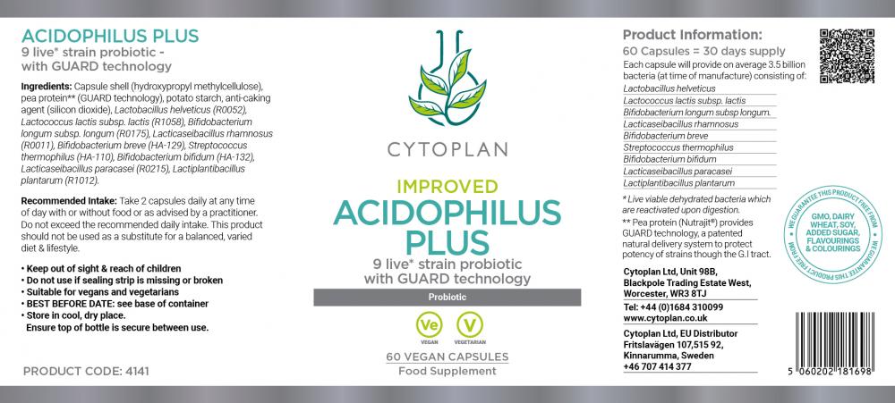 Acidophilus Plus 60's
