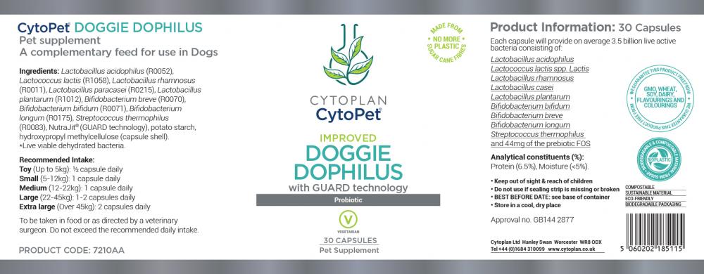 Cytopet Doggie Dophilus 30's