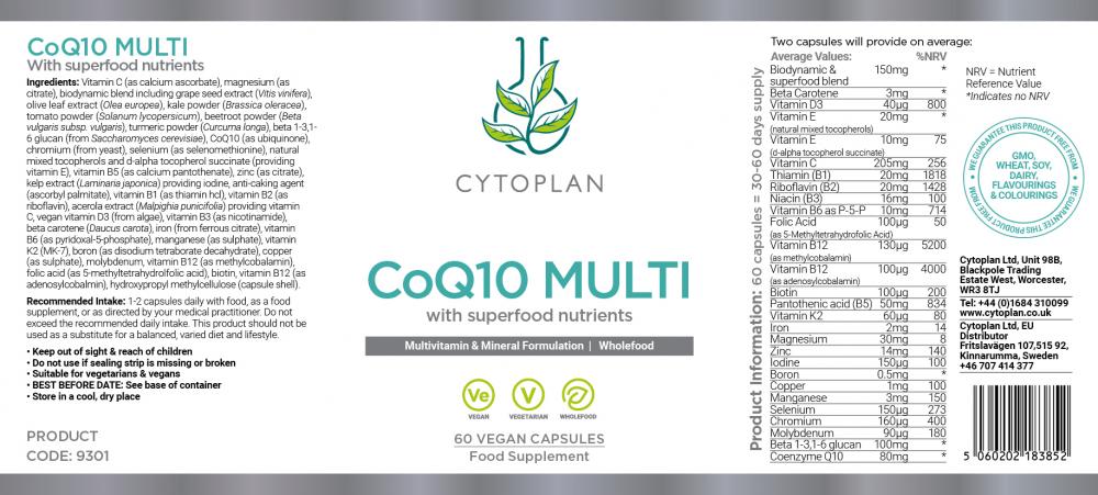 CoQ10 Multi 60's