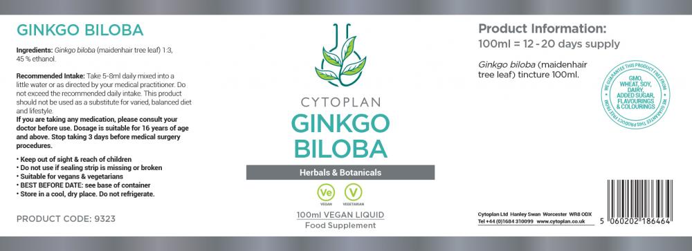 Ginkgo Biloba 100ml