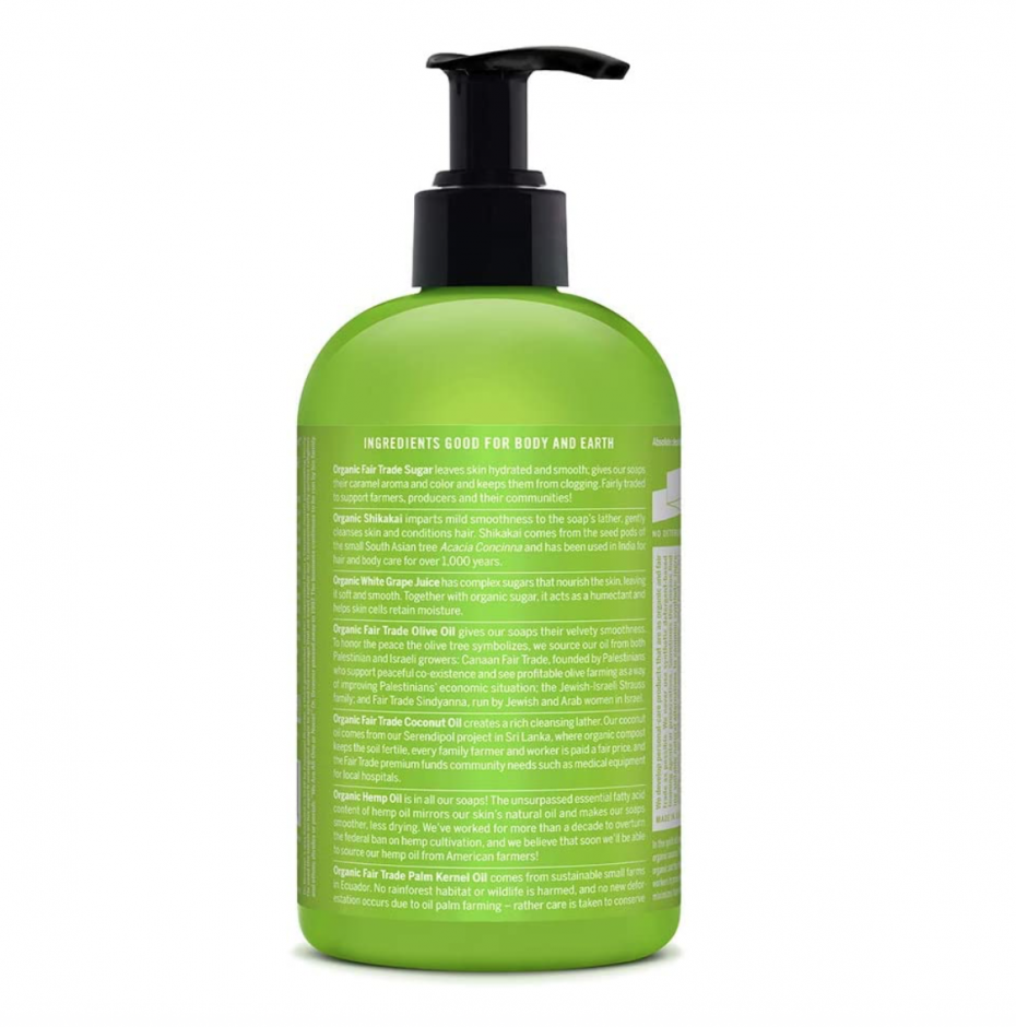 4-In-1 Lemongrass-Lime Organic Pump Soap 710ml