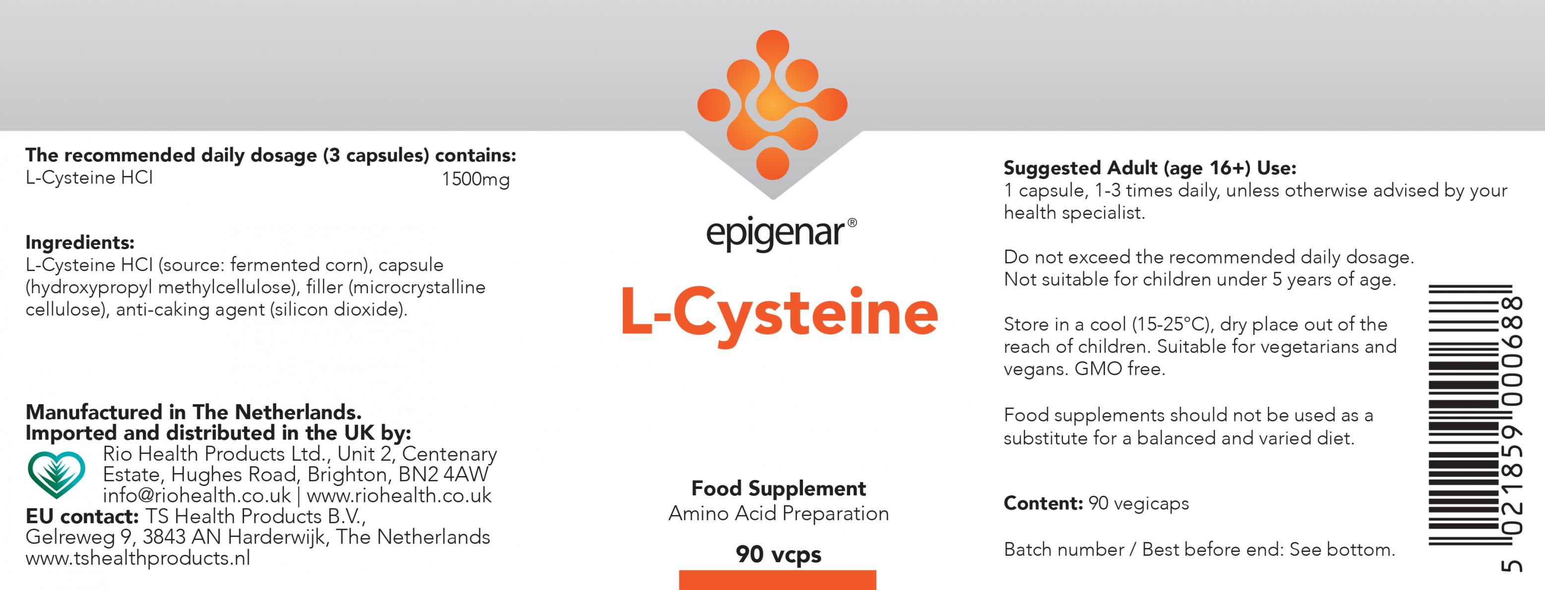 L-Cysteine 90's