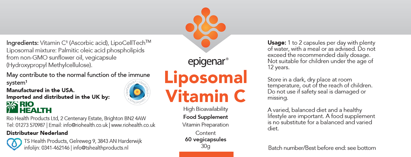 Liposomal Vitamin C 60's