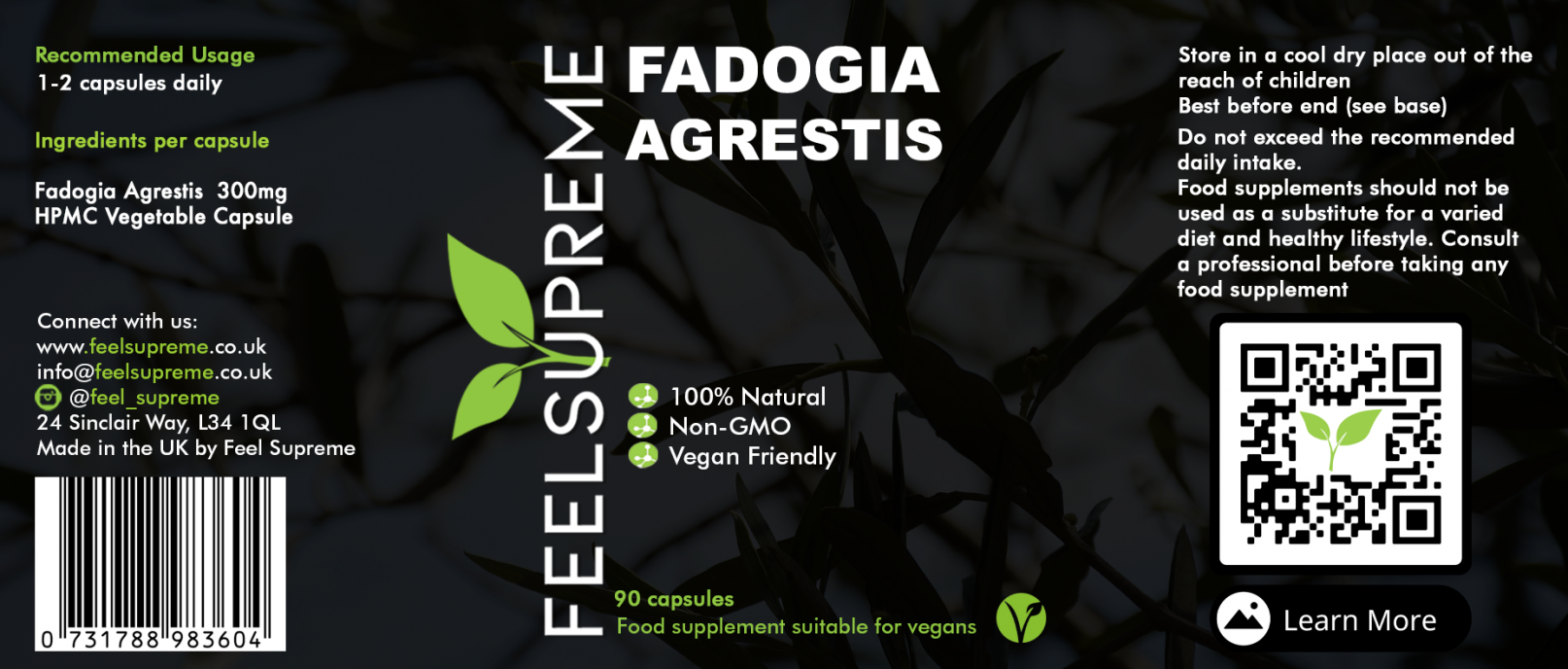 Fadogia Agrestis 90's