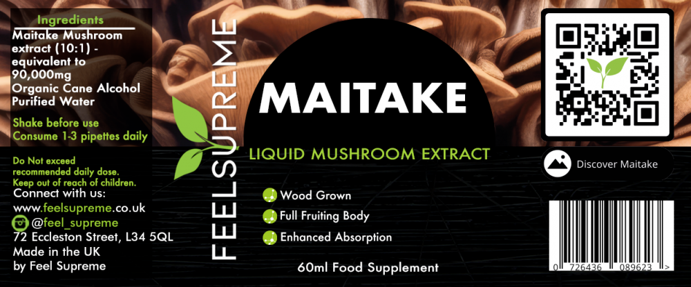 Maitake Liquid Mushroom Extract 60ml