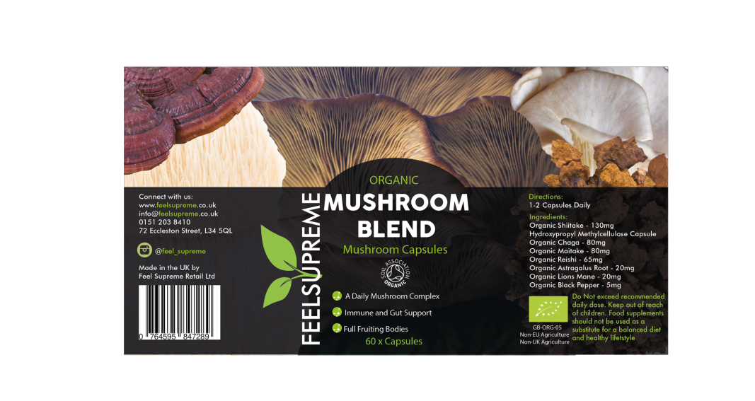 Mushroom Blend 60's