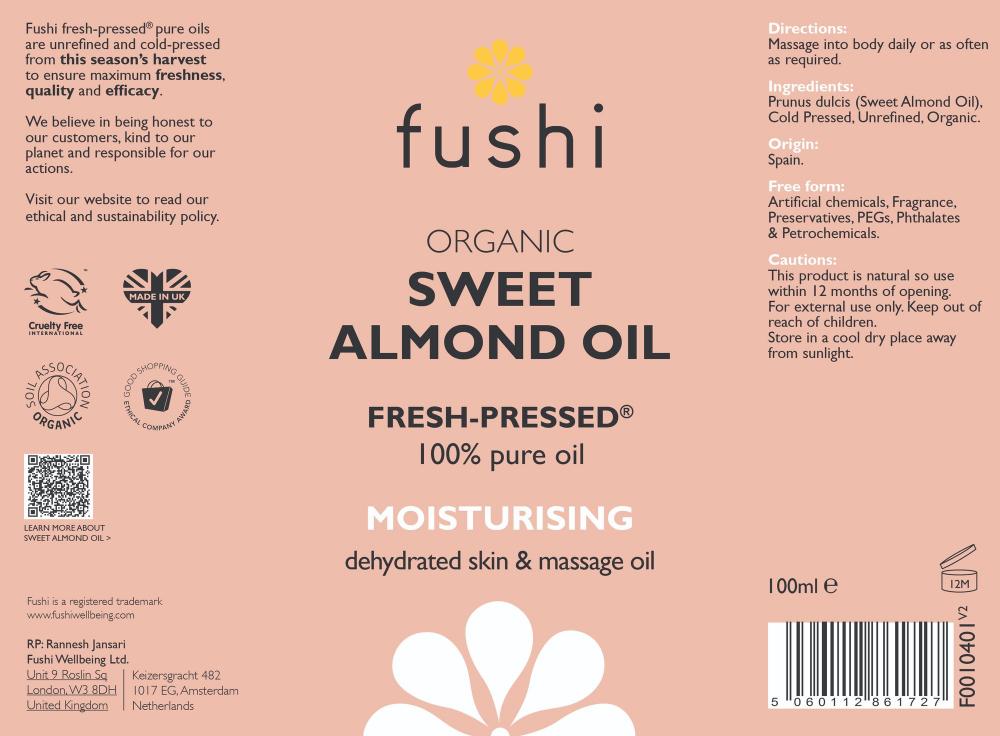 Organic Sweet Almond Oil 100ml