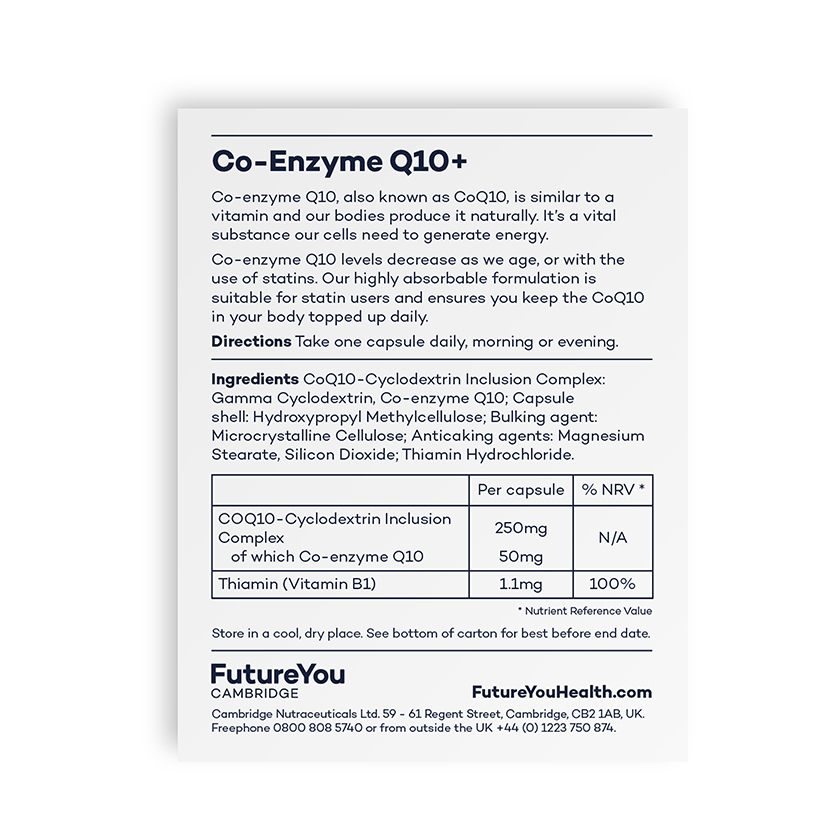 Co-Enzyme Q10+ 28's