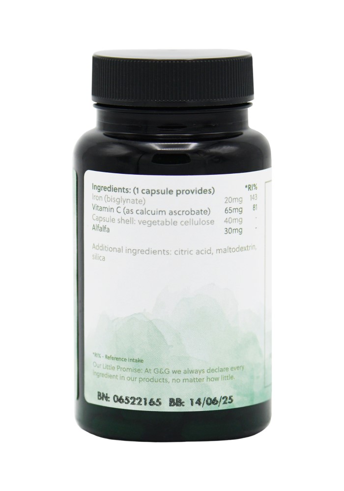 Iron Bisglycinate 20mg 60's